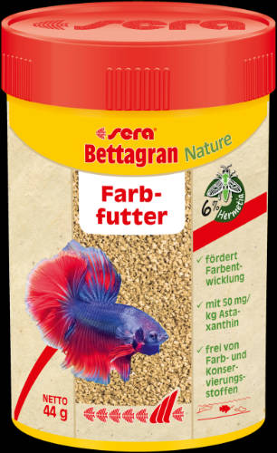 Sera Nature Bettagran - granulátum táplálék díszhalak számára (100ml)