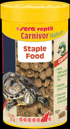Sera Reptil Carnivor Nature - teljesértékű hüllőtáp (250ml/72g)