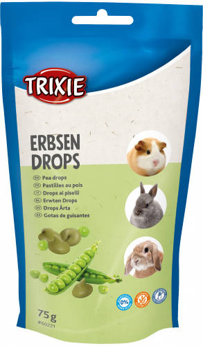 Trixie Pea Drops - jutalomfalat (borsó) rágycsálók részére (75g)