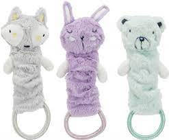 Trixie Junior Dangling Toy - játék plüssből (farkas, nyuszi vagy maci) kutyák részére (33cm)