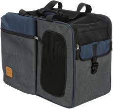 Trixie Backpack and Carrier Tara 2 in 1 - szállítótáska (szürke/kék) kutyák részére (25x38x50cm)