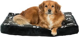 KT24:Trixie Jimmy Cushion - szögletes fekhely (fekete,mintás) kutyák részére (100x70cm)