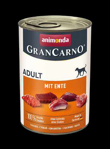 Animonda GranCarno Adult (kacsa) konzerv - Felnőtt kutyák részére (400g)