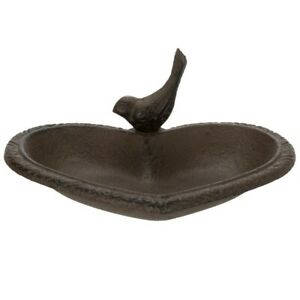 Trixie Bird Bath with bird - kerti madárfürdő (barna) vadmadarak részére (250ml/Ø16cm)