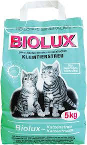 Biolux - zeolit alapú csomósodó macskaalom (5kg)