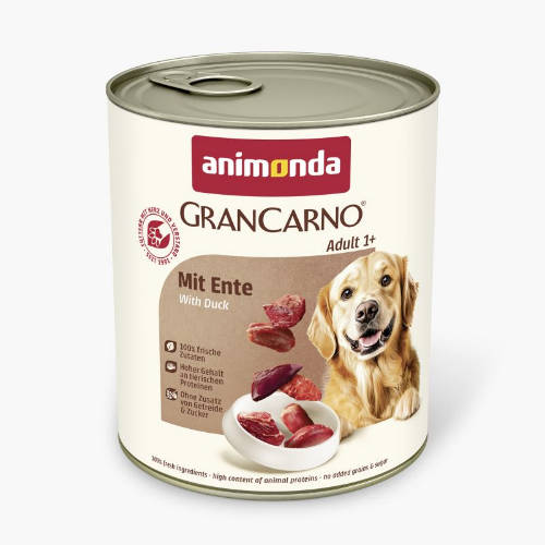 Animonda GranCarno Adult (kacsa) konzerv - Felnőtt kutyák részére (800g)