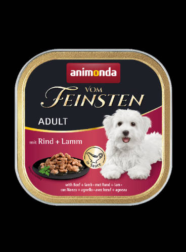 Animonda Vom Feinsten (marha,bárány) alutálkás - Felnőtt kutyák részére (150g)