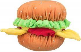 KT24:Trixie Burger Plush, Toy - plüss játék (hamburger) kutyák részére (22cm)