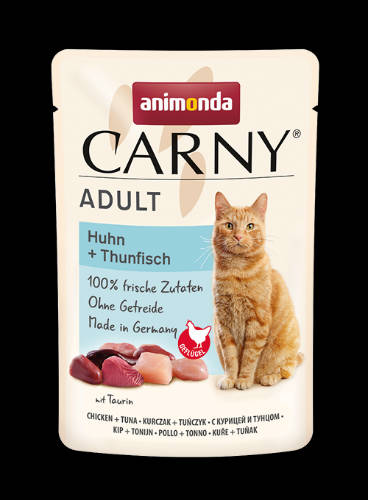 Animonda Carny Adult (csrike,tonhal) alutasakos - Felnőtt macskák részére (85g)