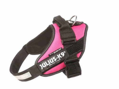 Julius K9 IDC Powair - hám (pink, felirattal) kutyák részére (L) pink