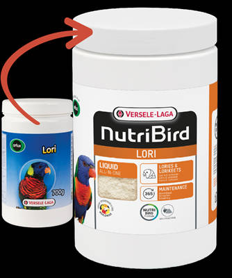Versele-Laga Nutribird Lori - Teljesértékű eleség lóri papagájok részére (700g)