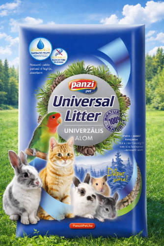 Panzi Univerzális Alom - rágcsálóknak és kisemlősöknek (2,5kg)