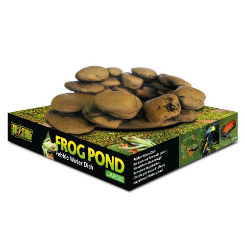 Exo Terra Frog Pond - Pebble Water Dish 
