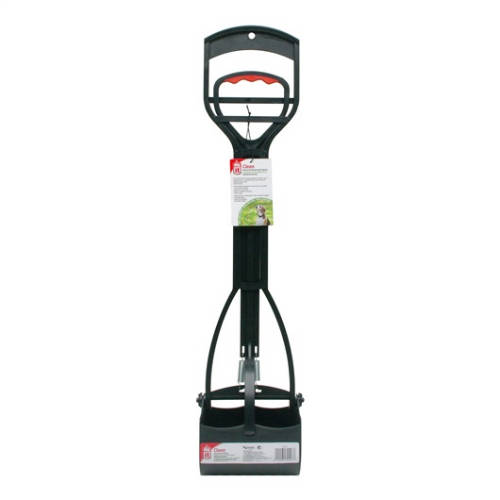 DogIt Clean Jawz Waste Scooper for Grass & Gravel  - ürülék szedő lapát (fekete) kavicsos, füves talajhoz (64cm)