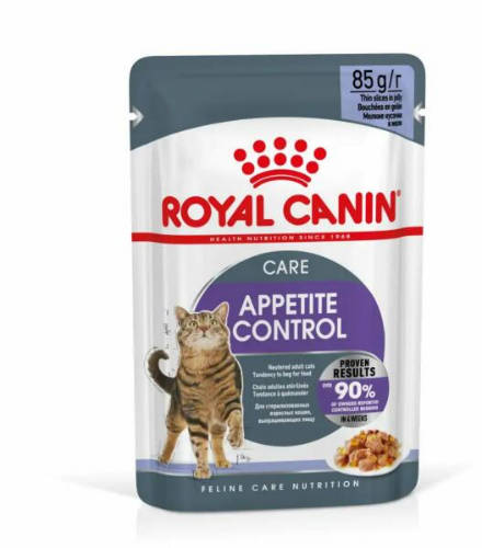 Royal Canin Appetite control care jelly  - alutasakos eledel (halas) felnőtt macskák részére(85g)