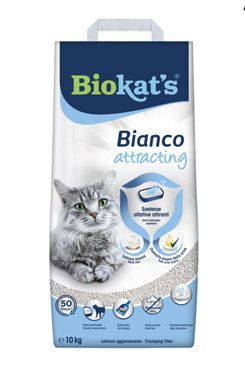 GimCat Biokats Bianco Attracting - csomósodó macskaalom  (10kg)