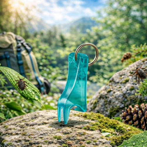 Trixie Tick Away Tick Remover - kullancseltávolító kanál (több féle színben) kisállatok részére (6,5cm)