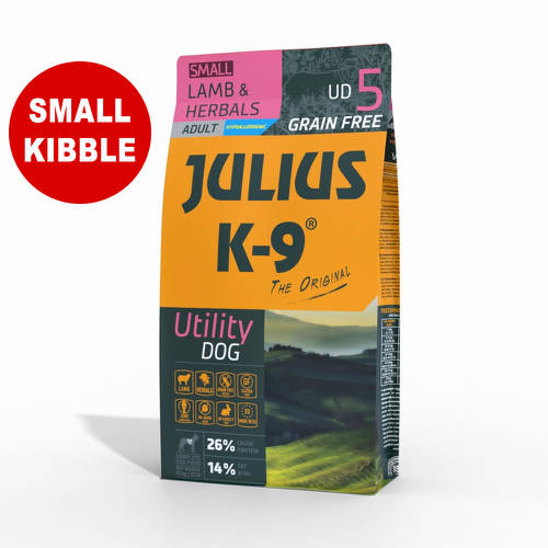 Julius K-9 10kg Utility Dog Hypoallergenic Lamb,herbals Adult (bárány,gyógynövény) száraztáp - Felnőtt kutyák részére