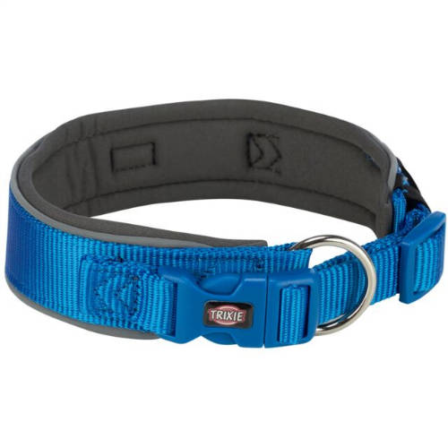 Trixie premium collar, extra wide (L-LX) - nyakörv (extra széles,királykék/grafit) kutyák részére (L-LX) 53-62cm/50mm(KIZÁRÓLAG RENDELÉSRE!)