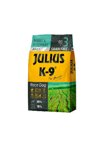 Akciós Rabat Csomag ár: 3+1 JULIUS K-9 10kg ADULT RABBIT&ROSEMARY (RD3)