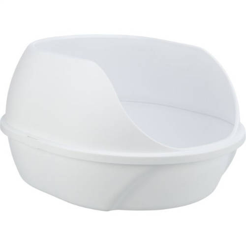 Trixie simao Cat Litter Tray - magas, peremes alomtálca (fehér) 48x30x58cm