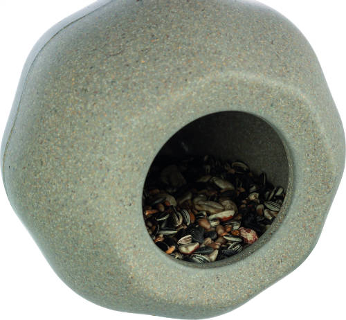 Trixie Futterkugel - madáretető (szürke) kerti madarak részére (Ø15,9cm)