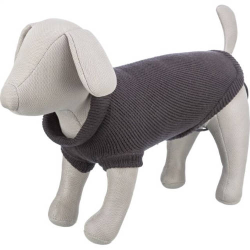 Trixie Pullover CityStyle Berlin - pulóver (antracitszürke) kutyák részére (S) 33cm