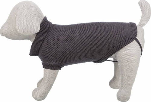 Trixie Pullover CityStyle Berlin - pulóver (antracitszürke) kutyák részére (S) 36cm