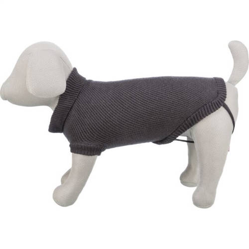 Trixie Pullover CityStyle Berlin - pulóver (antracitszürke) kutyák részére (L) 55cm
