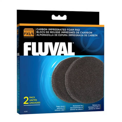 hagen A249 Fluval FX5/FX6 Carbon Impregnated Foam Pad