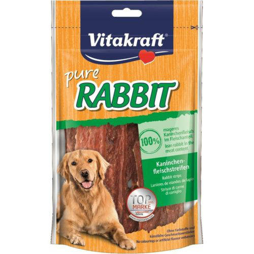 Vitakraft Rabbit Slices - jutalomfalat (nyúlhús) kutyák részére (80g)