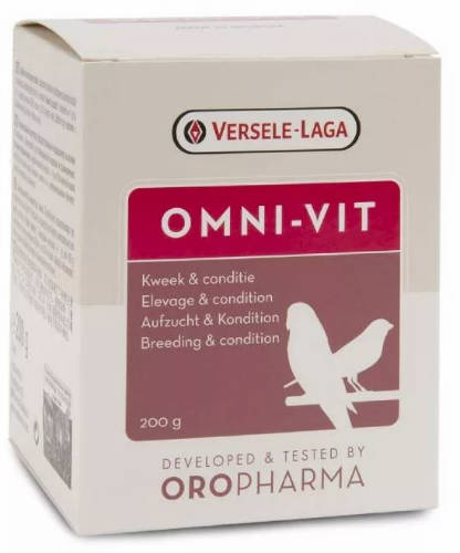 PR.Oropharma OMNI-Vit - kiegészítő eleség (multivitamin) díszmadarak részére (200g)(KIZÁRÓLAG RENDELÉSRE!)
