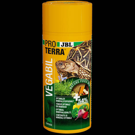 JBL PROTERRA Vegabil - kiegészítő eleség (szárított zöldség) teknősök részére (250ml/75g)