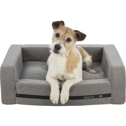 KT24:Trixie CityStyle Sofa - szögletes fekhely (világosszürke) kutyák részére (90x70cm)