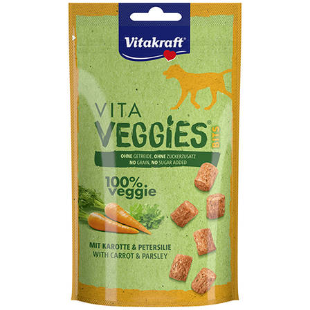 Vitakraft Veggies bits - jutalomfalat (répa,petrezselyem) kutyák részére (40g)