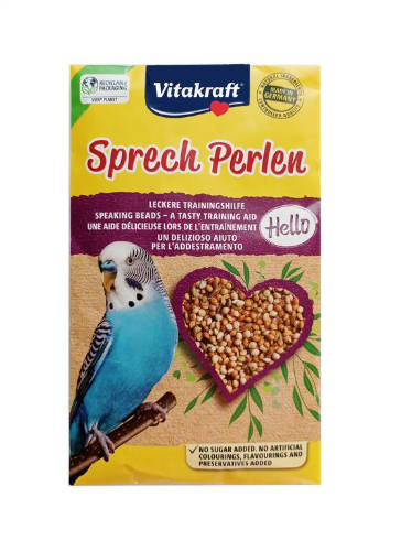 Vitakraft Vitality Plus - kiegészítő eleség (beszédserkentő) hullámos papagájok részére (20g)