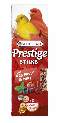 Versele-Laga Sticks dupla rúd - kiegészítő eleség (piros gyümölcs,menta) kanárik részére (2db/60g)