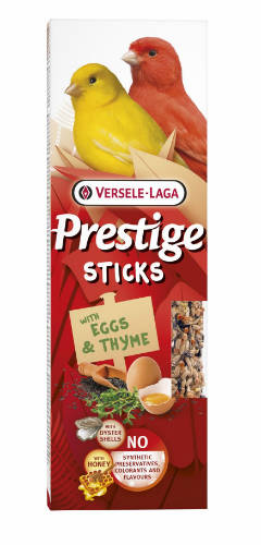 Versele-Laga Sticks dupla rúd - kiegészítő eleség (tojás,kakukkfű) kanárik részére (2db/60g)