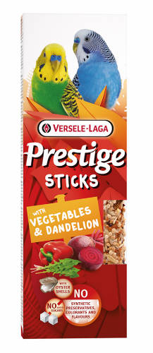 Versele-Laga Sticks dupla rúd - kiegészítő eleség (gyümölcs,búzavirággal) hullámos papagájok részére (60g)