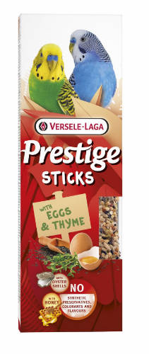 Versele-Laga Sticks dupla rúd - kiegészítő eleség (tojással,kakukkfűvel) hullámos papagájok részére (2db/60g)