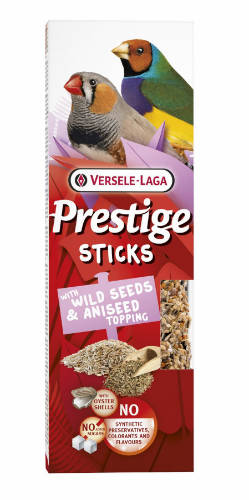 Versele Laga Prestige Sticks Dupla Rúd (fűmag, ánizsmag) - kiegészítő eleség exoták és pintyek részére (2db/60g)
