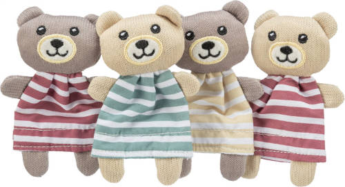 Trixie bear - játék (szövet-macskamenta) macskák részére (12cm) 4 féle