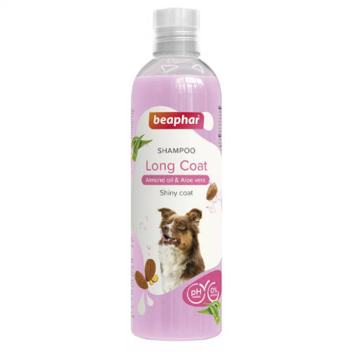 Beaphar sampon - Filcesedés ellen kutyáknak hosszú szőrre (250ml)