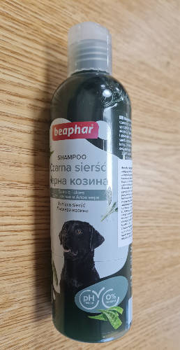 Beaphar sampon - Fekete szőrű kutyáknak zsályával (250ml)