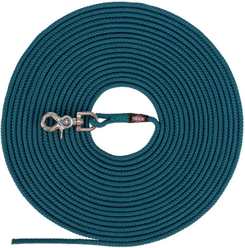 Trixie Tracking Leash - nyomkövető póráz, S-M:10m/6mm, benzinkék