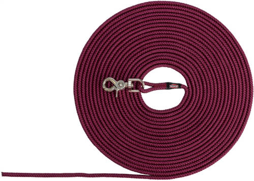 Trixie Tracking Leash - nyomkövető póráz, S-M:10m/6mm, sangria