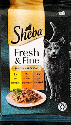 Sheba Baromfi - alutasakos felnőtt macskák részére (6x50g)