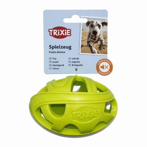 Trixie Honeycomb labda játék, TPE, 11cm, lime