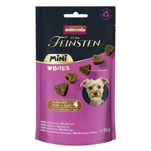 Animonda Vom Feinsten (csirke+vad+alma) jutalomfalat - Felnőtt kutyák részére (50g)
