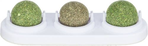 Trixie Matatabi Ball with Holder - játék (macskamenta labda, tartóval) macskák részére (Ø5cm)